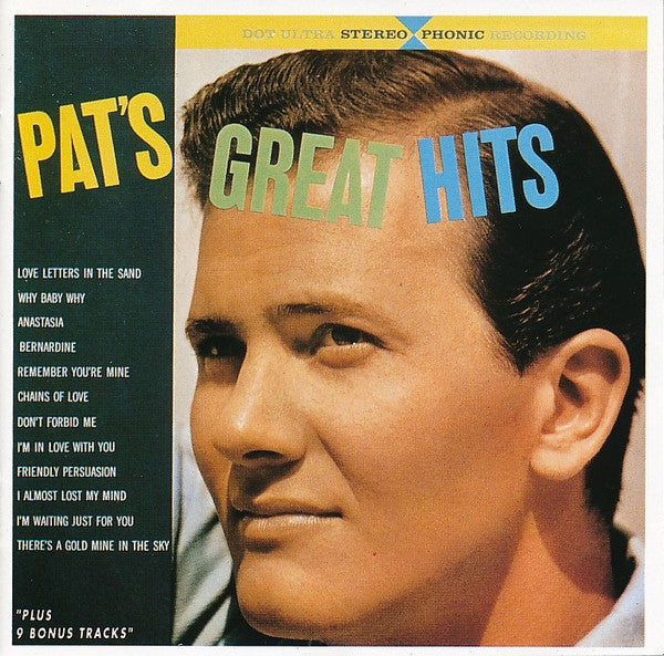 BOONE, PAT  - PAT'S GR HITS