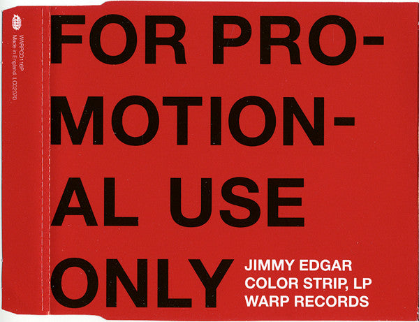 EDGAR, JIMMY  - COLOR STRIP