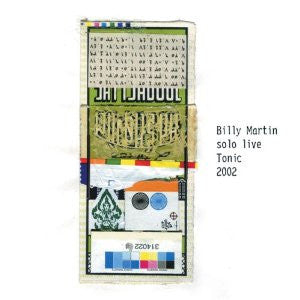 MARTIN, BILLY  - SOLO LIVE TONIC 2002