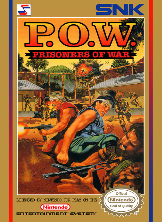 POW: PRISONERS OF WAR  - NES