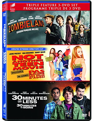 30 MINUTES OR LESS/NOT ANOTHER TEEN MOVIE/ZOMBIELAND (3 DISCS) MULTI FEATURE BILINGUAL