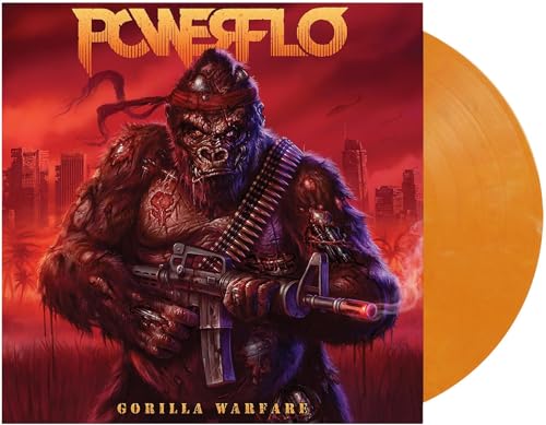POWERFLO - GORILLA WARFARE (YELLOW ECO MIX LP)