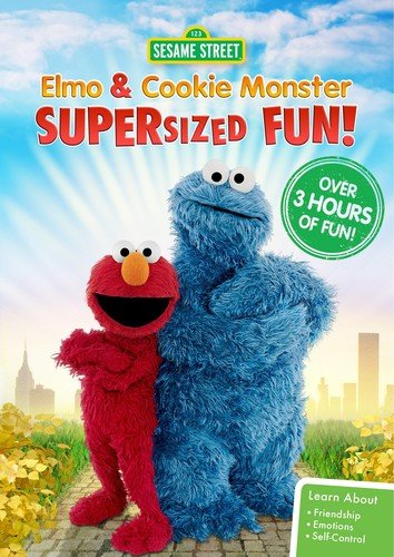 SESAME STREET: ELMO AND COOKIE MONSTER SUPERSIZED FUN [IMPORT]