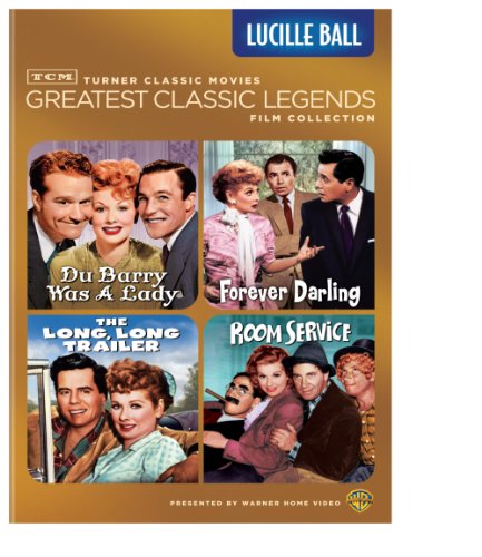 TCM GREATEST CLASSIC LEGENDS FILM COLLECTION: LUCILLE BALL (THE LONG, LONG TRAILER / FOREVER DARLING / ROOM SERVICE / DU BARRY WAS A LADY)