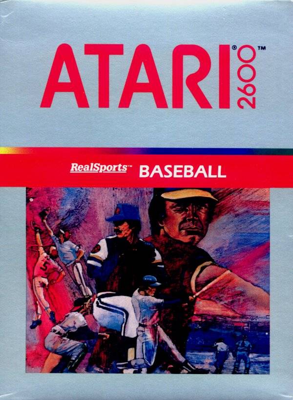 REALSPORTS BASEBALL  - ATARI2600