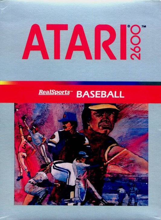 REALSPORTS BASEBALL  - ATARI2600