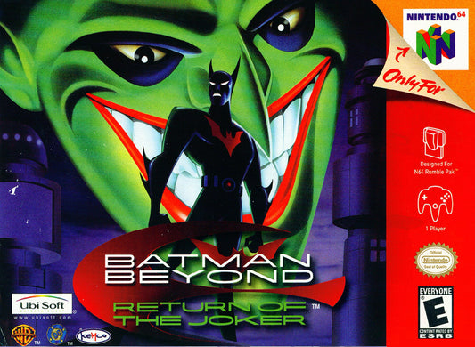 BATMAN BEYOND  - N64 (W/BOX & MANUAL)