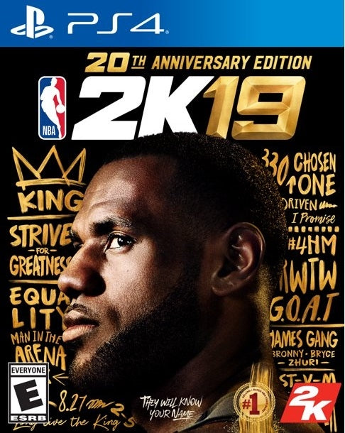 NBA 2K19 (20TH ANNIVERSARY EDITION)  - PS4