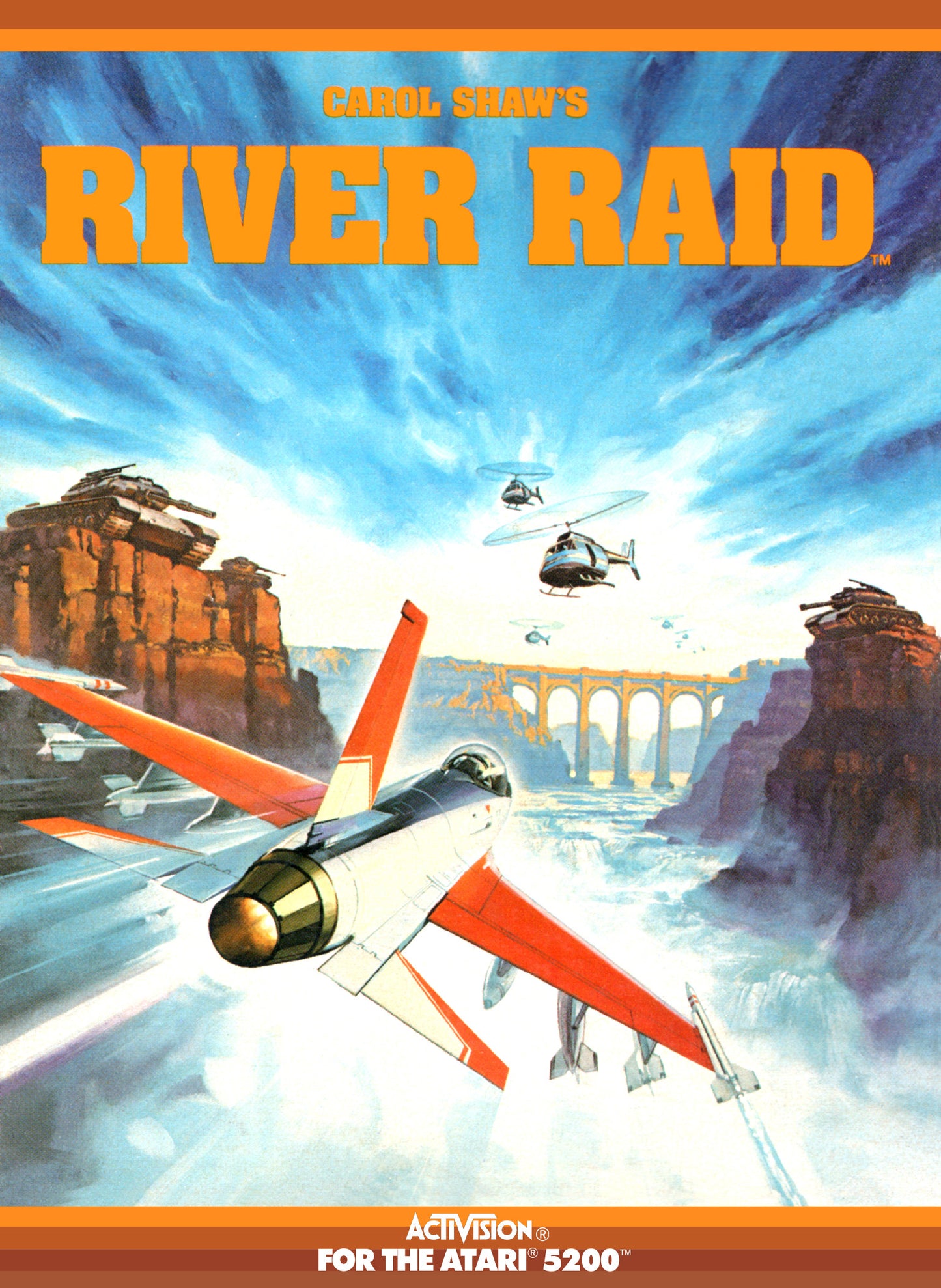 RIVER RAID  - ATARI5200