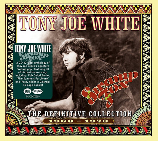 WHITE, TONY JOE  - SWAMP FOX: DEFINITIVE COLLECTION 1968-19