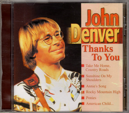 DENVER, JOHN  - THANKS TO YOU