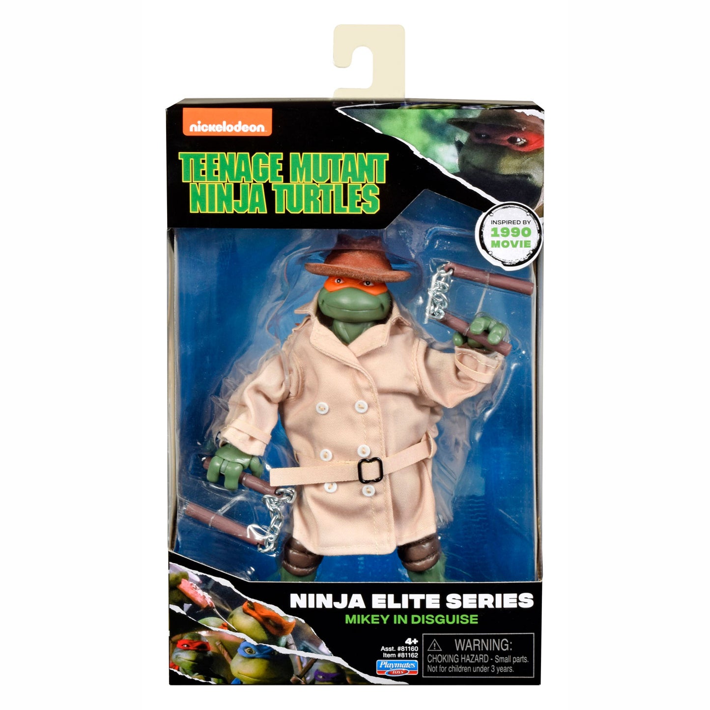 TEENAGE MUTANT NINJA TURTLES: MIKEY IN DISGUISE (90S MOVIE) - PLAYMATES-NICKELODEON-2022