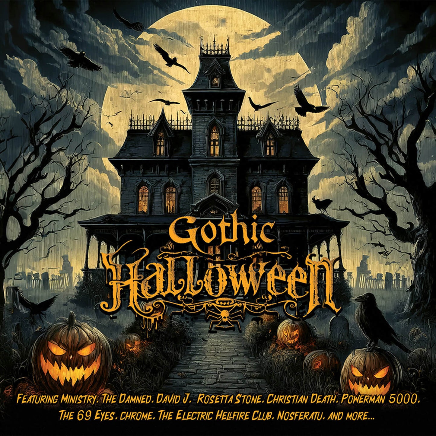 VARIOUS  - GOTHIC HALLOWEEN (2CDS)