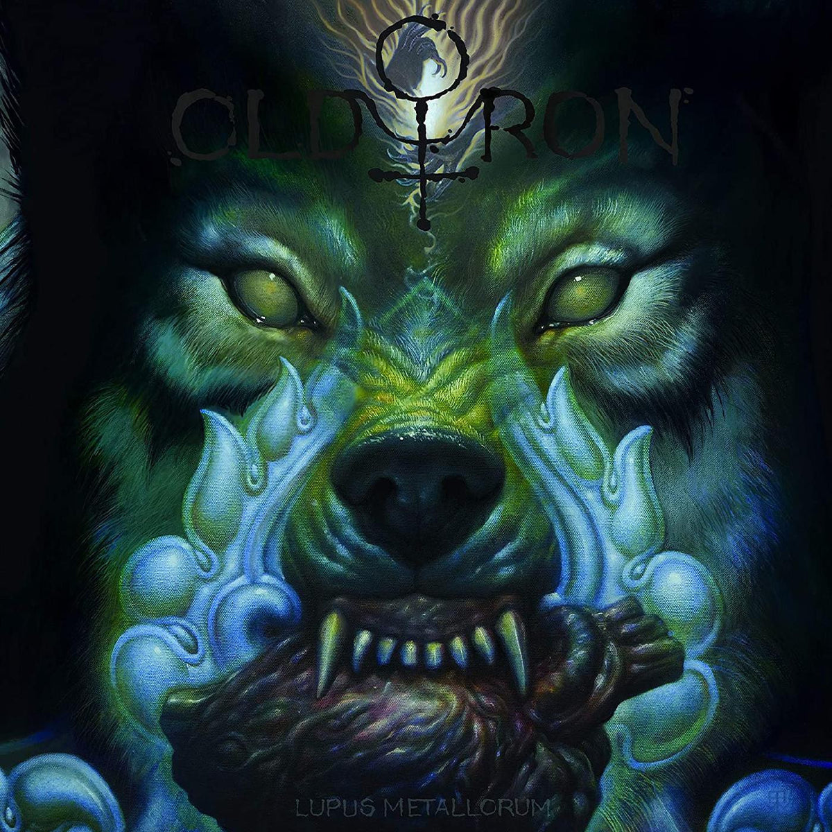 OLD IRON - LUPUS METALLORUM (BONE WITH BLOOD RED SPLATTER VINYL)