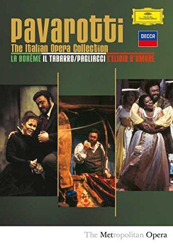 PAVAROTTI: ITALIAN PERA COLLECTION - DVD-LA BOHEME/IL TABARRO/PAGLIACCI/L'ELI