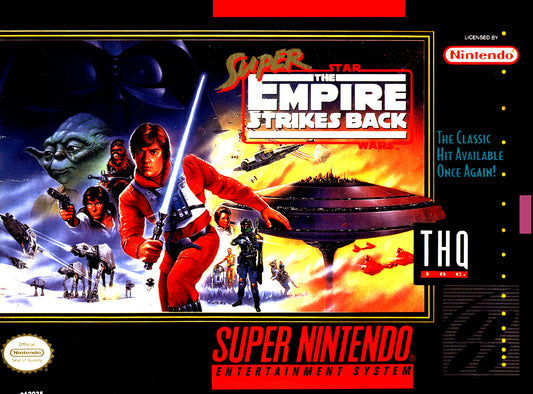 SUPER STAR WARS: EMPIRE STRIKES BACK  - SNES