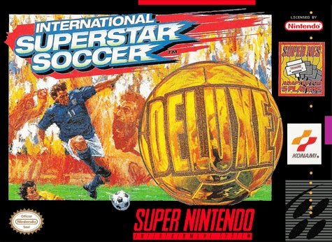 INTERNATIONAL SUPERSTAR SOCCER DELUXE  - SNES