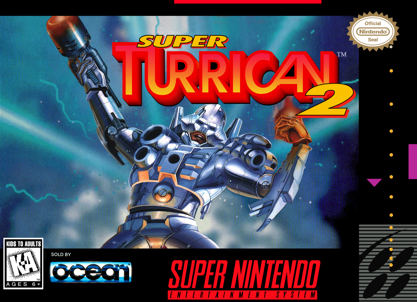 SUPER TURRICAN 2  - SNES