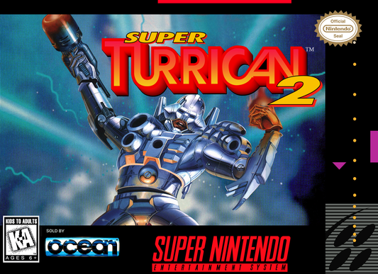 SUPER TURRICAN 2  - SNES (W/BOX)