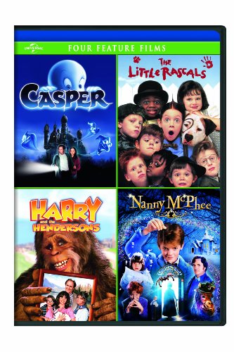 CASPER/ LITTLE RASCALS/ HARRY AND THE HENDERSONS/ NANNY MCPHEE