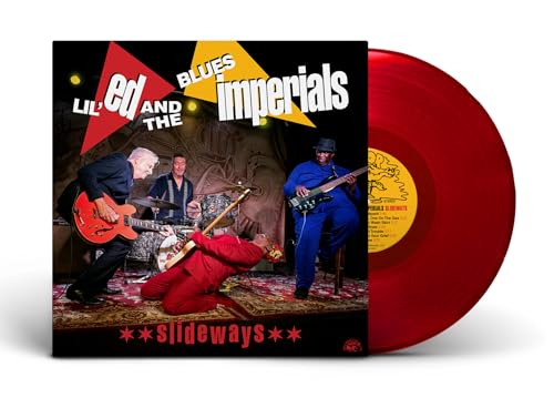 LIL ED / BLUES IMPERIALS - SLIDEWAYS - CLEAR RED (VINYL)