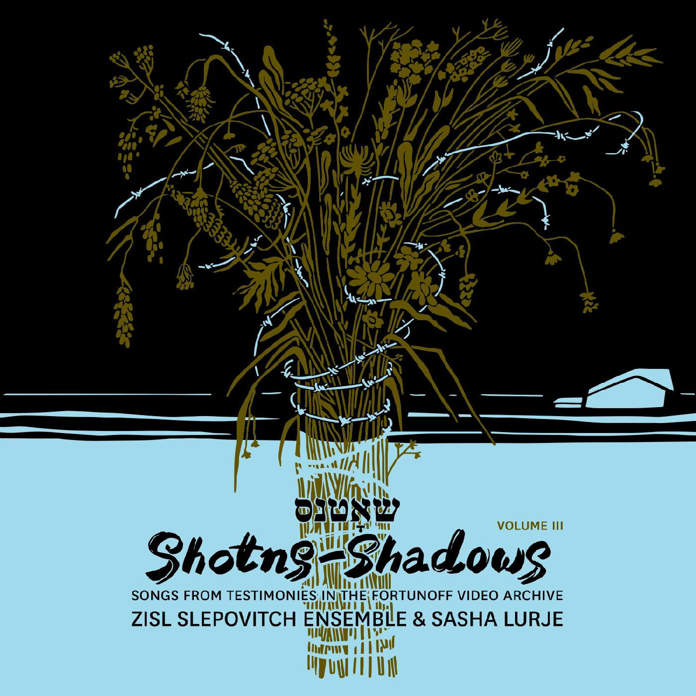 ZISL SLEPOVITCH ENSEMBLE & SASHA LURJE - SHOTNS - SHADOWS: SONGS FROM TESTIMONIES IN THE FORTUNOFF VIDEO ARCHIVE,  VOL 3