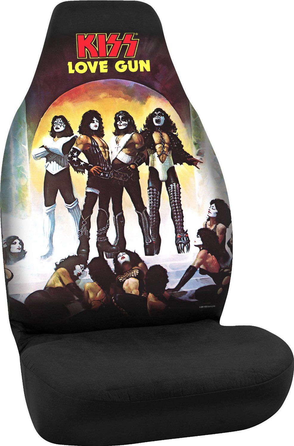 KISS: LOVE GUN: SEAT COVER - ROCK-N-RIDE