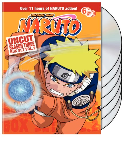 NARUTO UNCUT: SEASON 3, BOX SET 2 (EP.136-163)