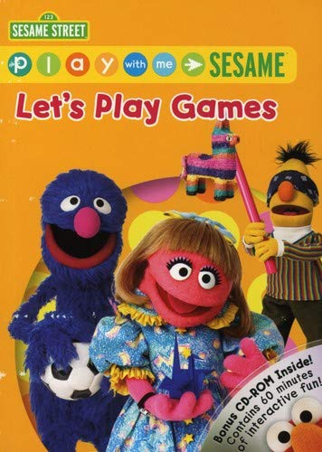 SESAME STREET - DVD-PLAY WITH ME: LET'S PLAY GAMES