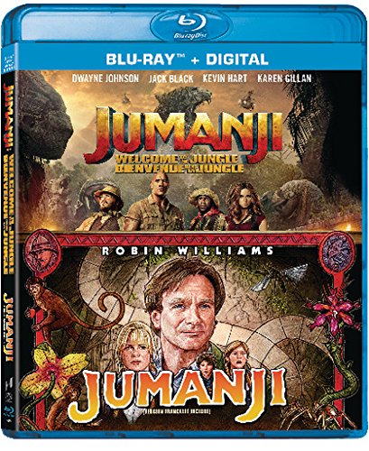 JUMANJI (1995) / JUMANJI: WELCOME TO THE JUNGLE - SET [BLU-RAY] (BILINGUAL)