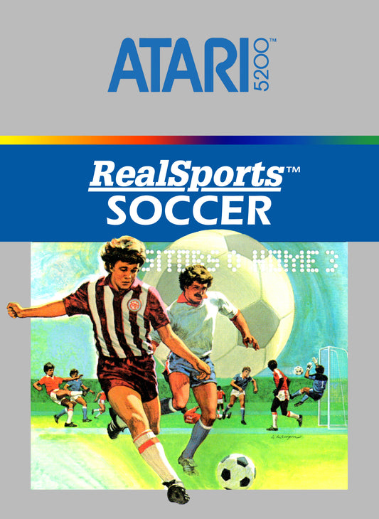 REALSPORTS SOCCER  - ATARI5200
