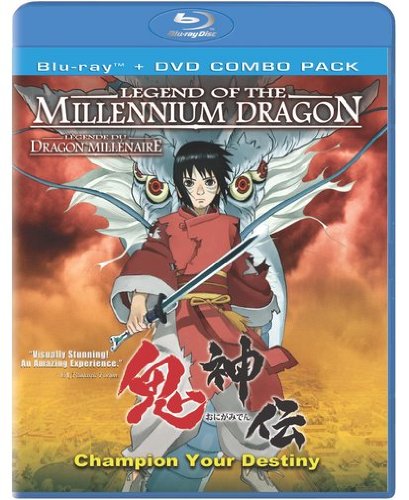 LEGEND OF THE MILLENNIUM DRAGON (2 DISCS) BILINGUAL [BLU-RAY + DVD]