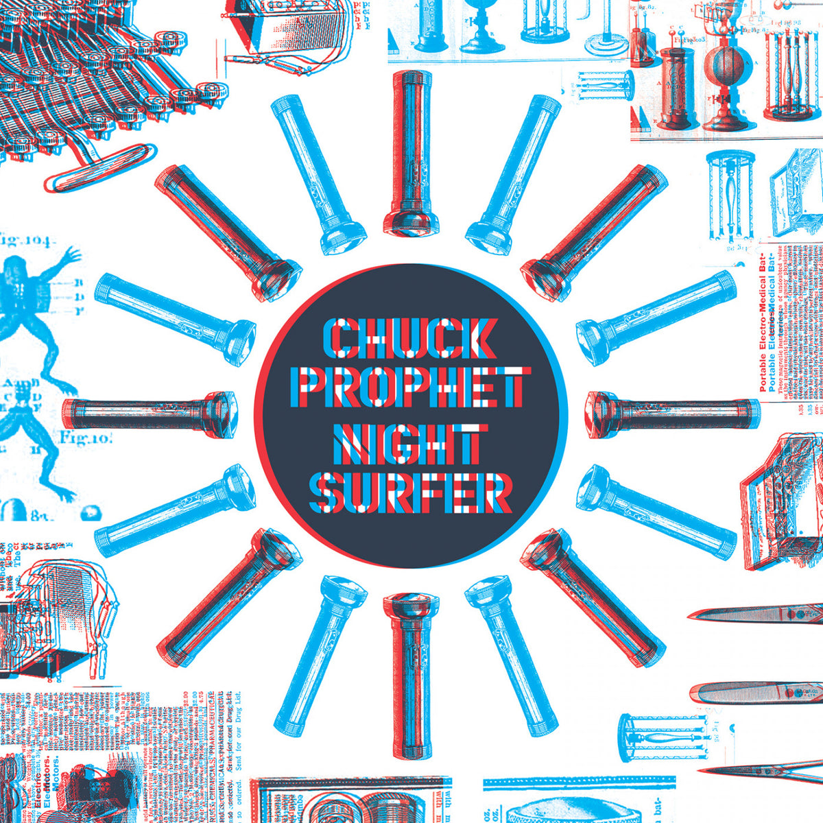 PROPHET, CHUCK - 3D NIGHT SURFER 7" SINGLES COLLECTION