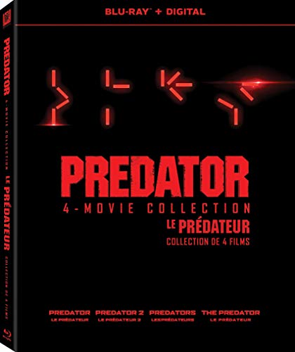 PREDATOR 1-4 QF BD+DHD-CB [BLU-RAY] (BILINGUAL)