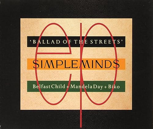 SIMPLE MINDS - BALLAD OF THE STREETS (CDS)