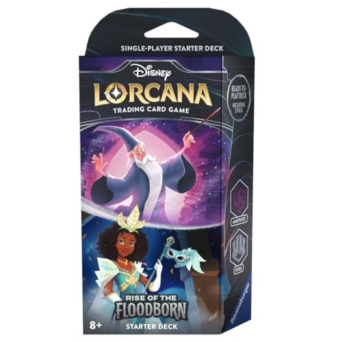 LORCANA: RISE OF THE FLOODBORN: AMETHYST & STEEL - TCG-STARTER DECK