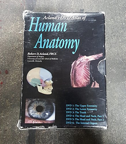ACLAND'S DVD ATLAS OF HUMAN ANATOMY - DVD-6 DVDS