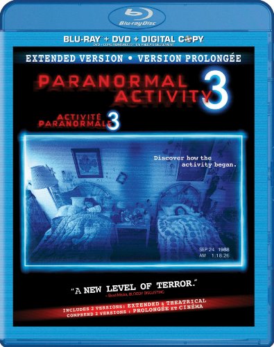 PARANORMAL ACTIVITY 3: EXTENDED VERSION / ACTIVITé PARANORMALE 3: VERSION PROLONGéE [BLU-RAY + DVD + DIGITAL COPY]