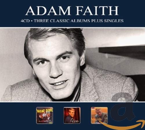 FAITH, ADAM - THREE CLASSIC ALBUMS PLUS SINGLES (4CDS)