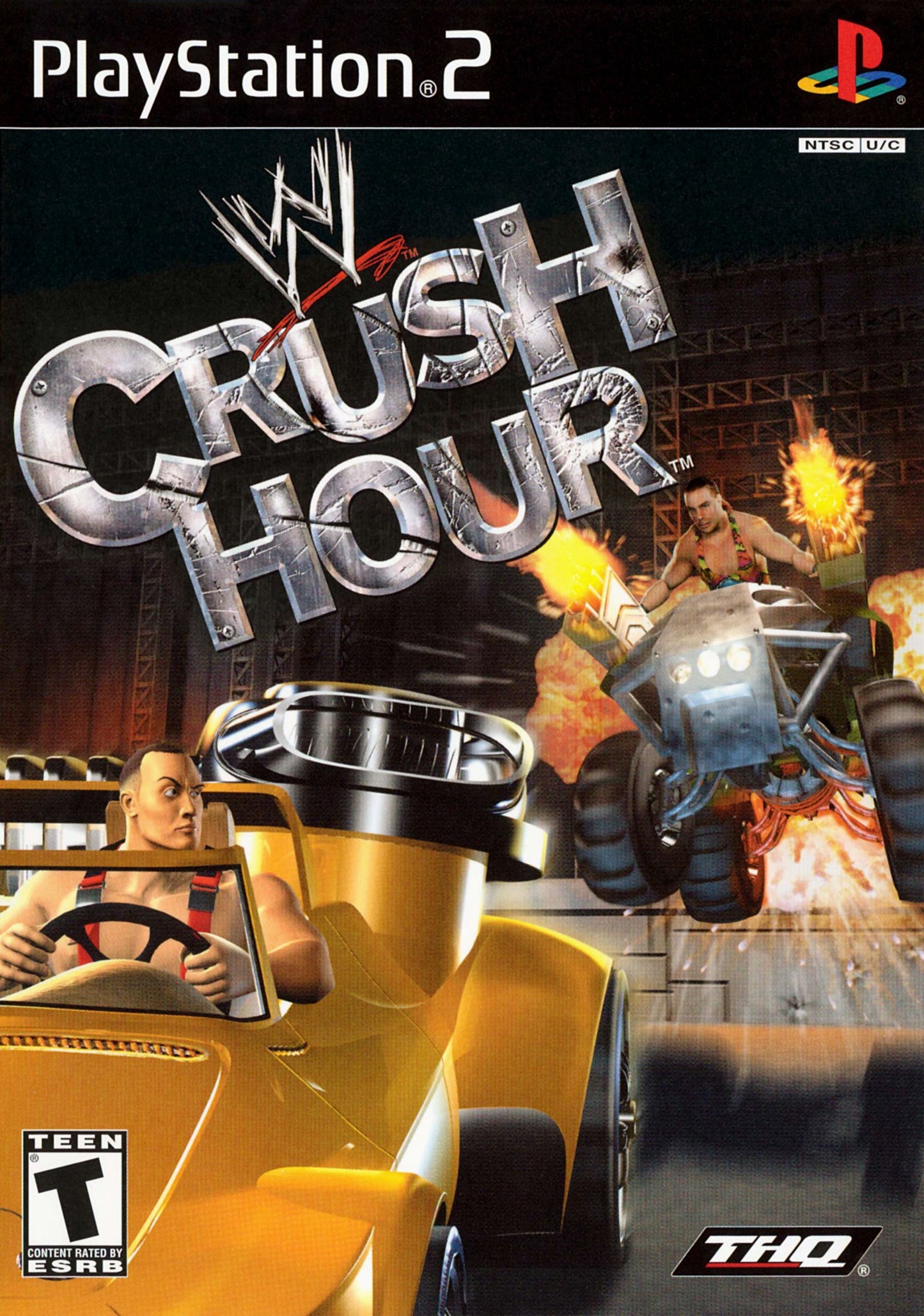 WWE CRUSH HOUR  - PS2
