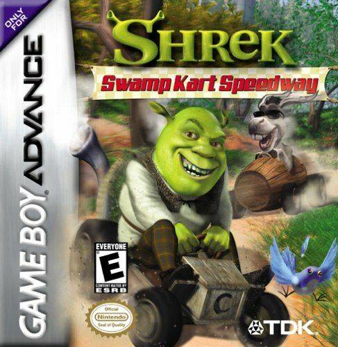 SHREK: SWAMP KART SPEEDWAY  - GBA