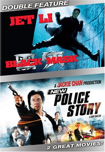 BLACK MASK/NEW POLICE STORY  - DVD-DOUBLE FEATURE