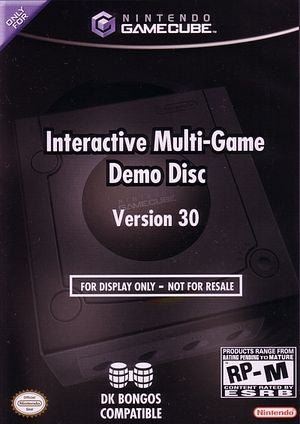 INTERACTIVE MULTI-GAME DEMO DISC #30  - GCB