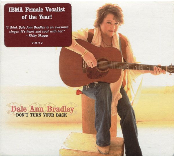 BRADLEY, DALE ANN  - DON'T TURN YOUR BACK