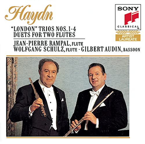 HAYDN - LONDONER TRIOS NOS. 1-4: RAMPAL