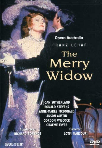 LEHAR - THE MERRY WIDOW / BONYNGE, SUTHERLAND, STEVENS, OPERA AUSTRALIA