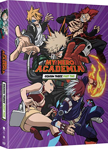 MY HERO ACADEMIA (ANIME)  - DVD-SEASON THREE, PART TWO