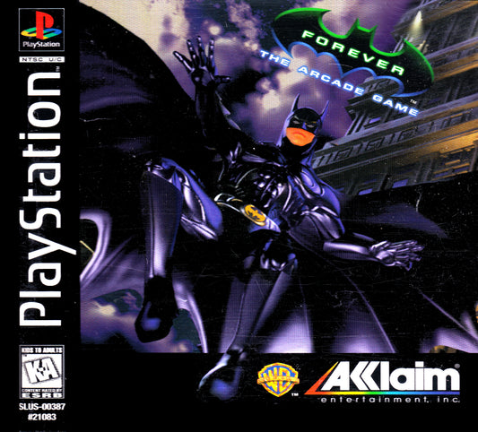 BATMAN FOREVER: THE ARCADE GAME  - PS1
