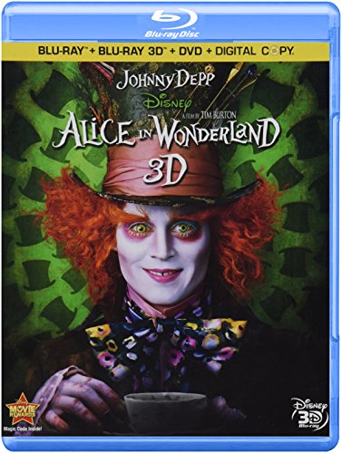 ALICE IN WONDERLAND [BLU-RAY 3D + BLU-RAY + DVD + DIGITAL COPY] (BILINGUAL)