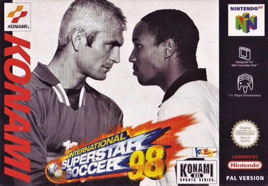 INTERNATIONAL SUPERSTAR SOCCER 98  - N64 (W/BOX)